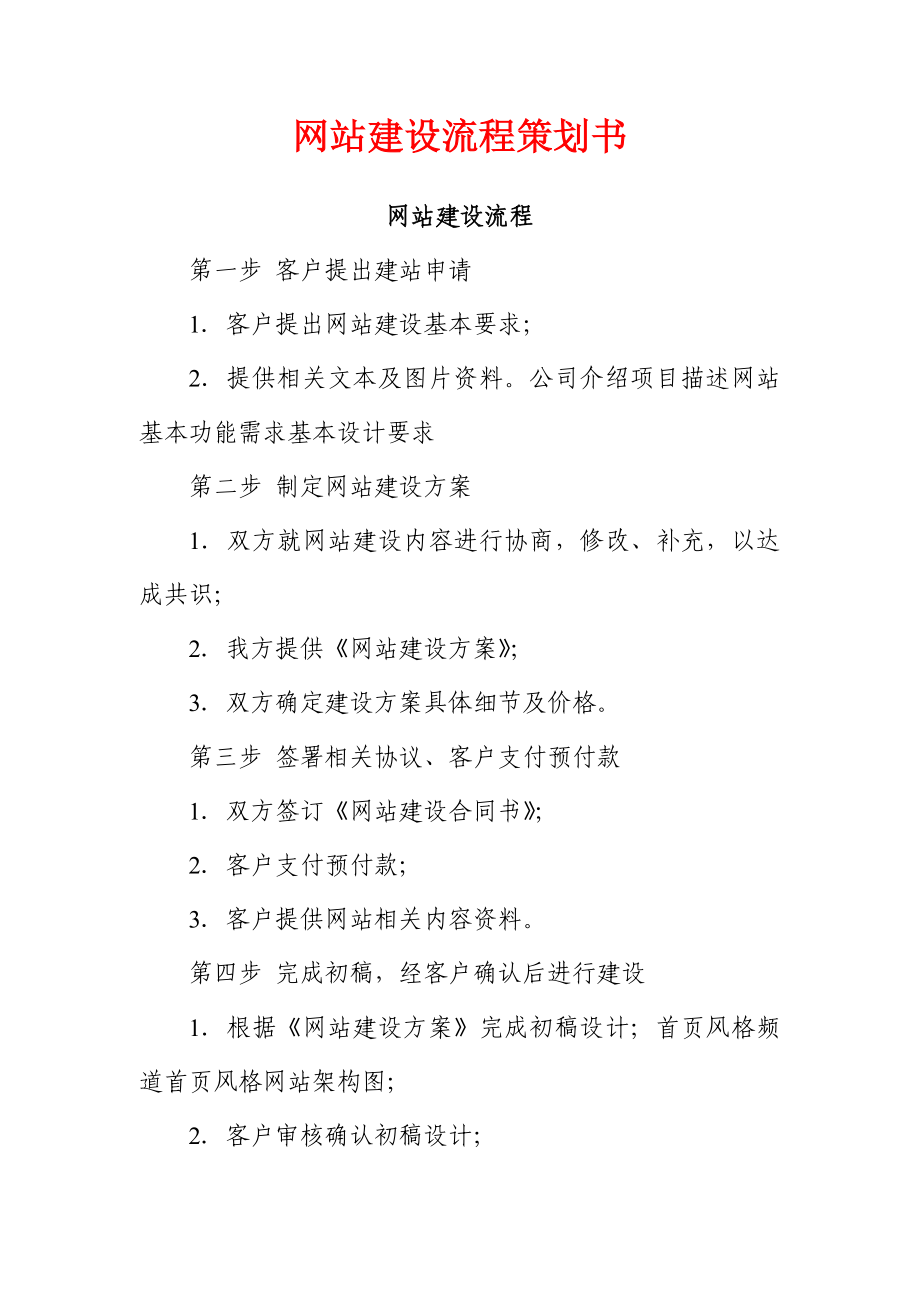 网站建设流程策划书.doc_第1页