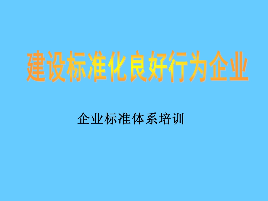 企业标准体系培训.ppt_第1页