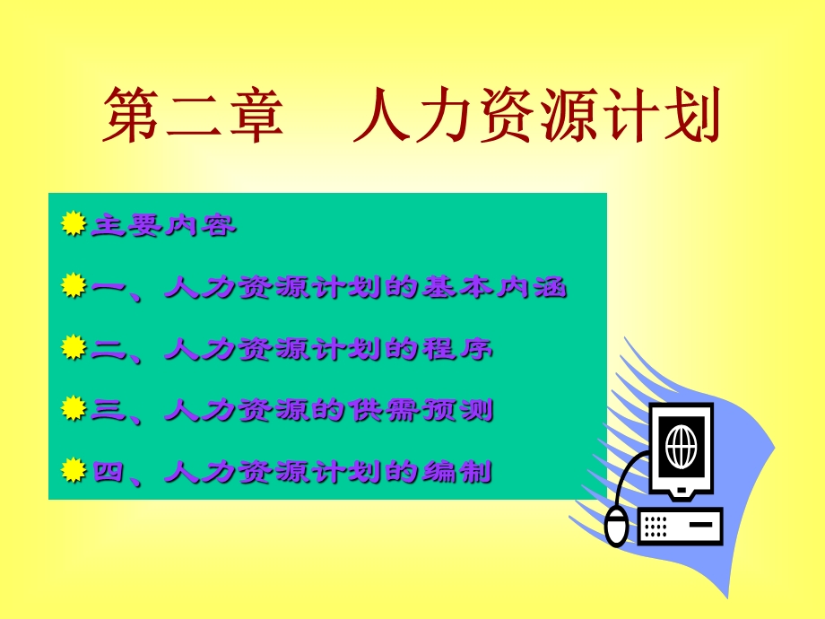 第二章人力资源计划.ppt_第1页