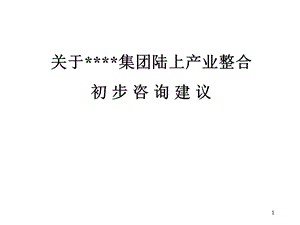 咨询建议书.ppt