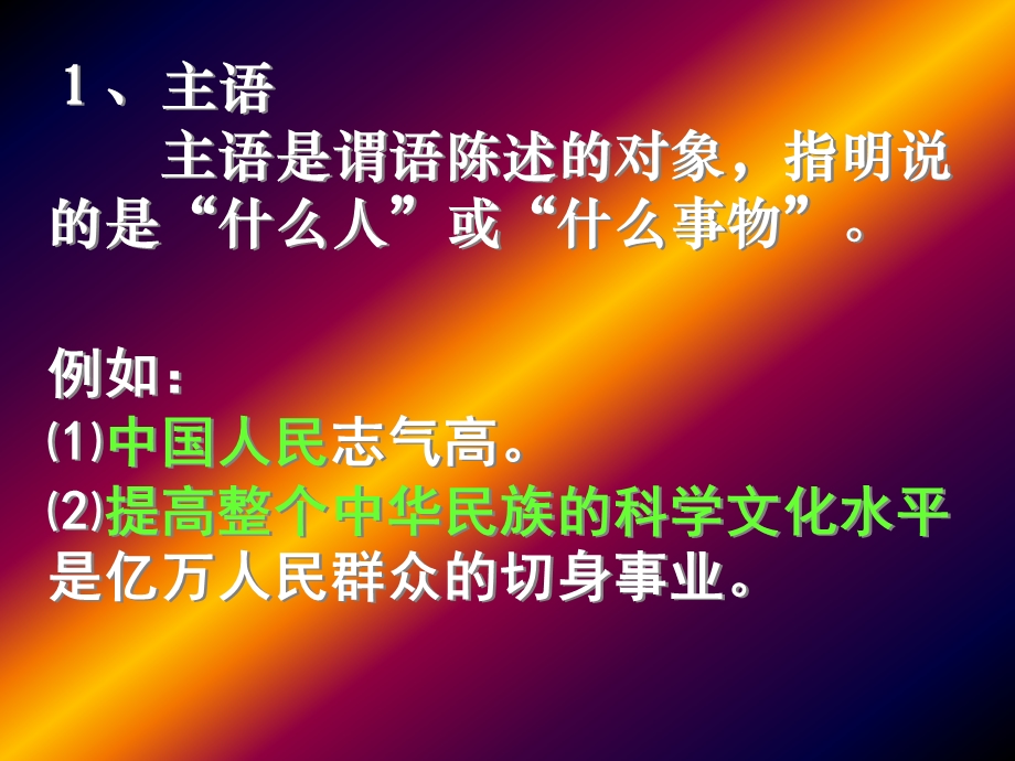 语文中的句子成分解析.ppt_第2页