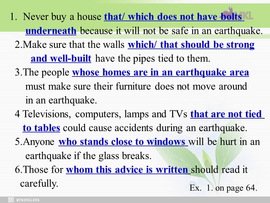 高一英语优质课件：Unit4 Earthquakes listening,Reading II and Talking新人教版必修1.ppt_第3页