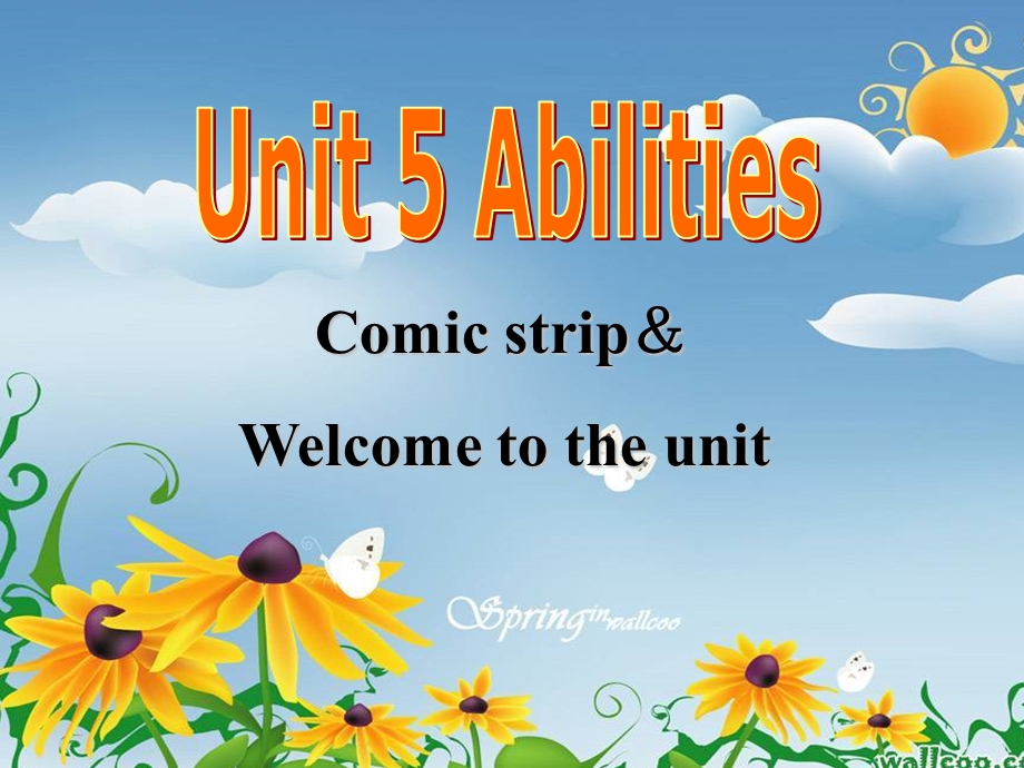 7bUnit5 Abilities.ppt_第1页