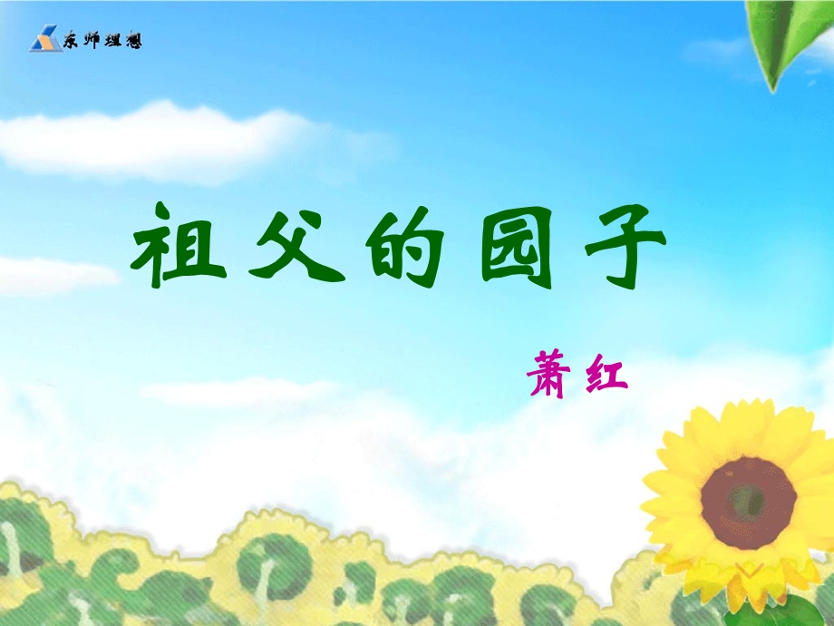 祖父的园子课件.ppt_第1页