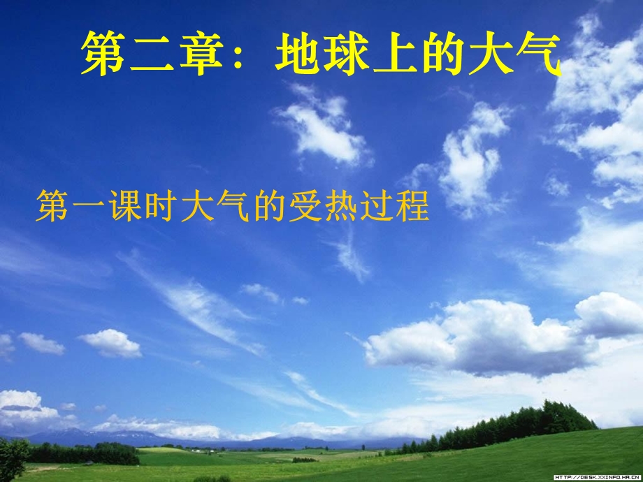 大气的受热过程.ppt_第1页