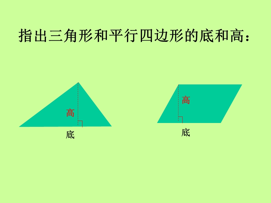 人教版小学数学 第九册 三角形面积的计算.ppt_第2页