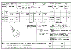 生产作业指导书——日式旋转安全钩热处理网带.doc