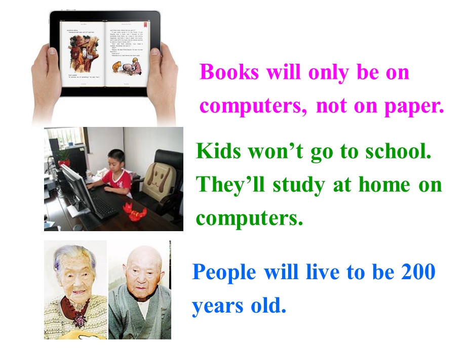 【倍速课时学练】2014-2015学年八年级英语上册课件：Unit7Willpeoplehaverobots（共84张PPT）.ppt_第3页