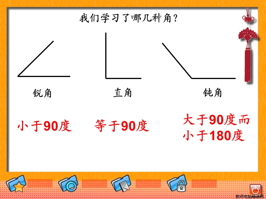 人教版四年级下册_数学第五单元_三角形的性质_三角形的分类_书P83-84例4_按角分_按边分_.ppt_第2页