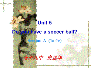 公开课SectionA.ppt