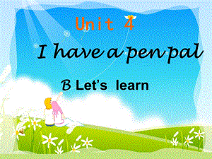 PEP英语小学六年级上册Unit4_BLet's_learn[1]课件.ppt