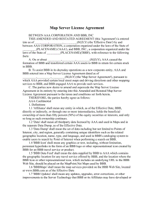 Map Server License Agreement.doc