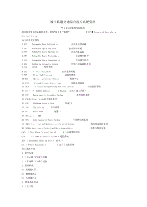 城市轨道交通综合监控系统方案.docx