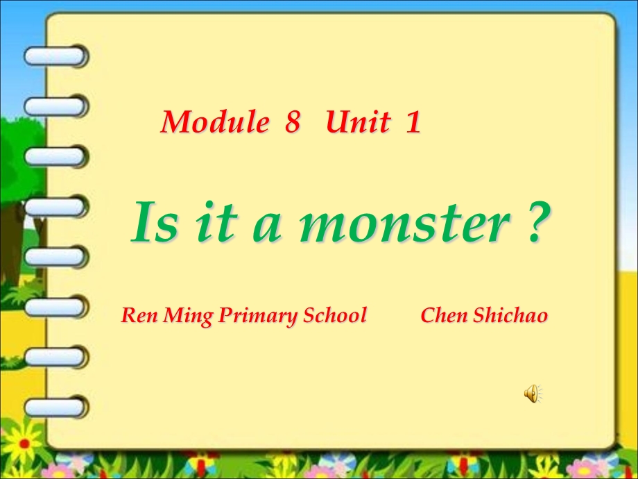 8Unit1Isitamonster.ppt_第1页