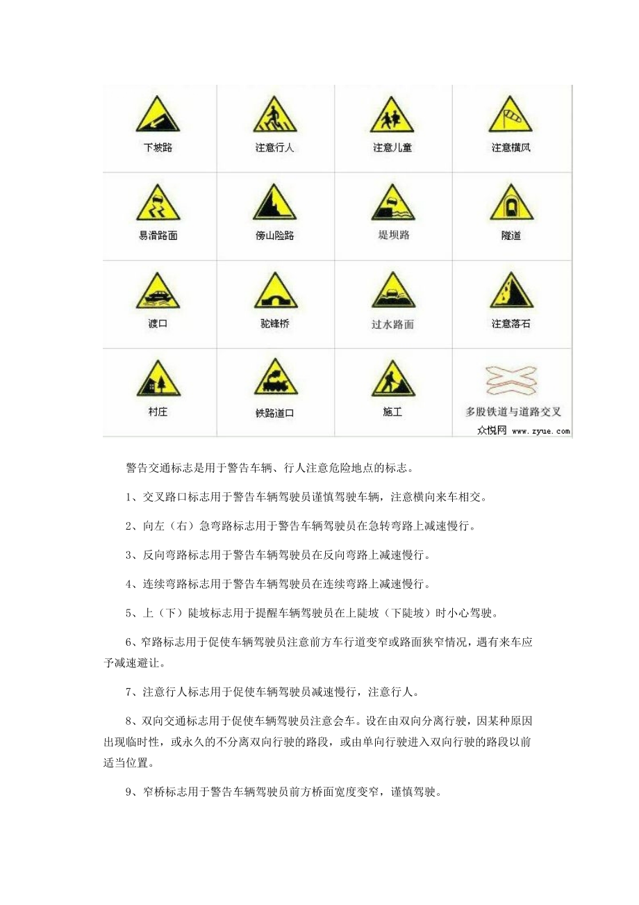 [建筑]版新道路交通标志解读.doc_第2页