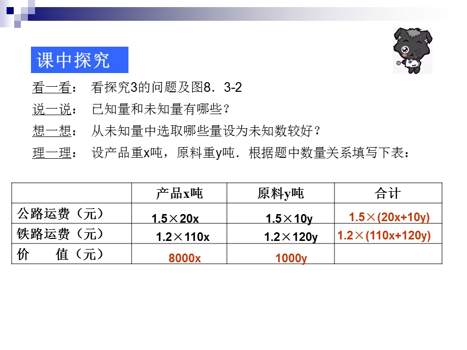 8.3实际问题与二元一次方程组(第3课时)课件.ppt_第3页