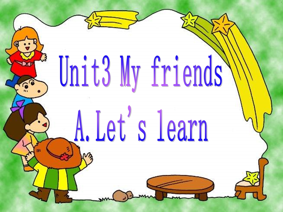 PEP小学英语四年级上册Unit3Alet'slearn.ppt_第1页