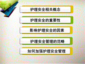 份护理安全讲座文档资料.ppt