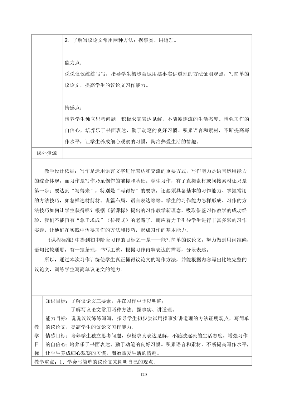 张媛：议论文作文指导课教学设计.doc_第2页