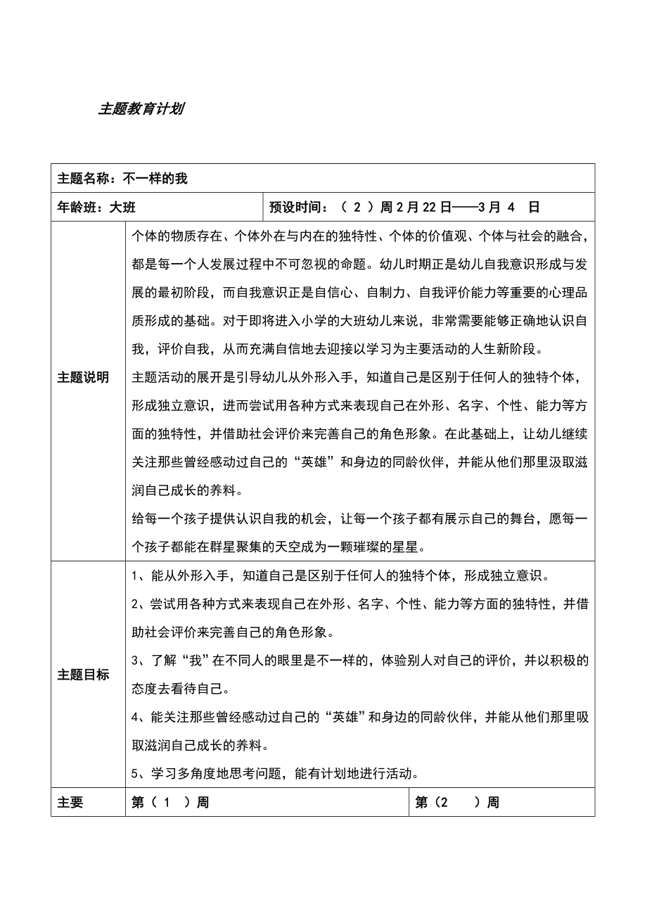 大班下学期主题计划.doc_第1页