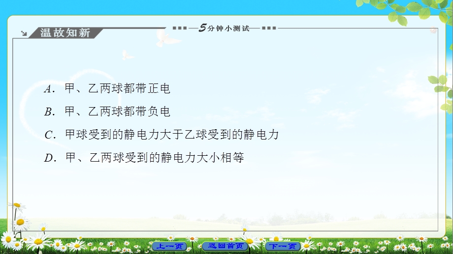 高中物理沪科版选修11课件：第2章 2．1　揭示电磁联系的第一个实验 (共35张PPT).ppt_第3页