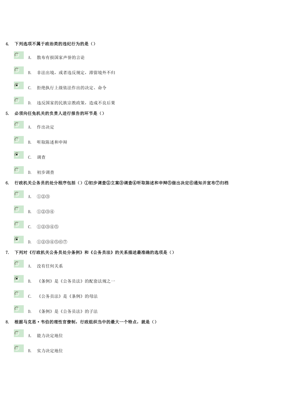 [思想汇报]行政机关公务员处分条例9667分卷.doc_第3页