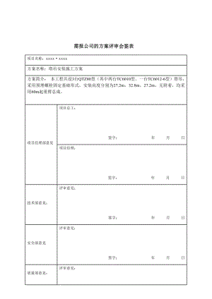 塔吊设备安装专项施工方案.doc