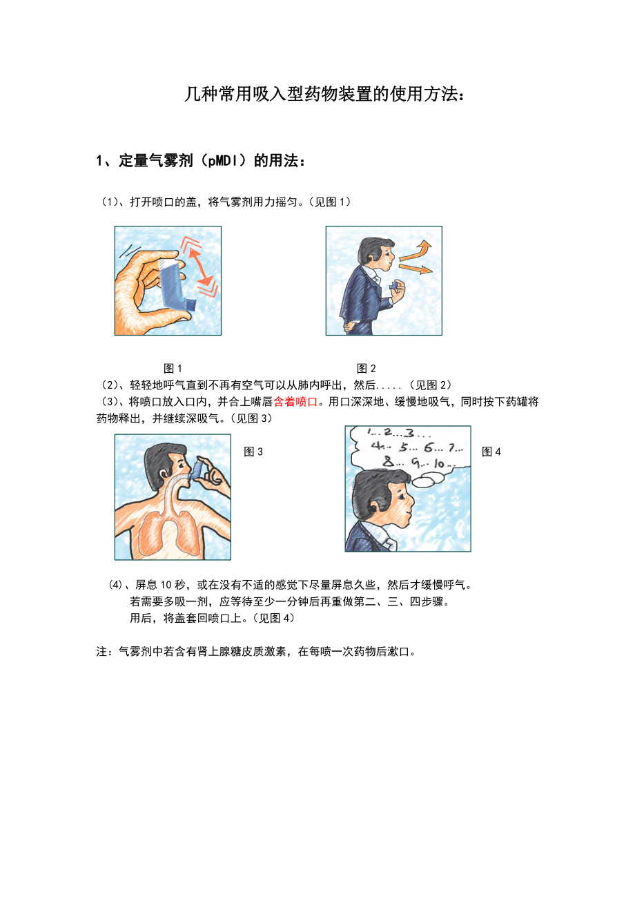 吸入装置使用方法.doc_第1页