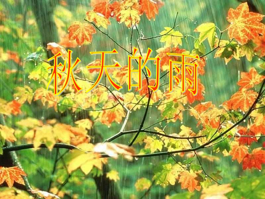 三年级天的雨课件.ppt_第1页