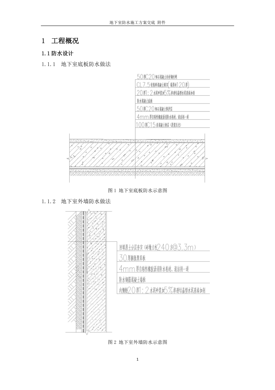 [建筑]防水交底.doc_第1页