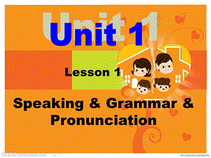 LessononeSpeaking,Grammar,Pronunciation.ppt