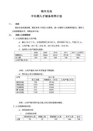 大公司人才储备计划.doc