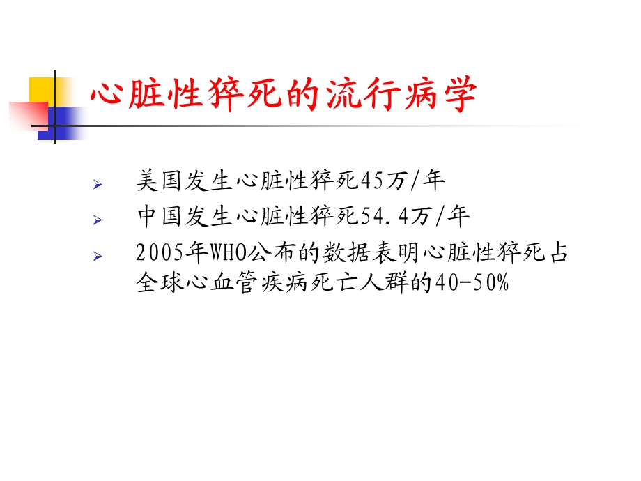 冠心病心脏性猝死危险因素及预防文档资料.ppt_第1页