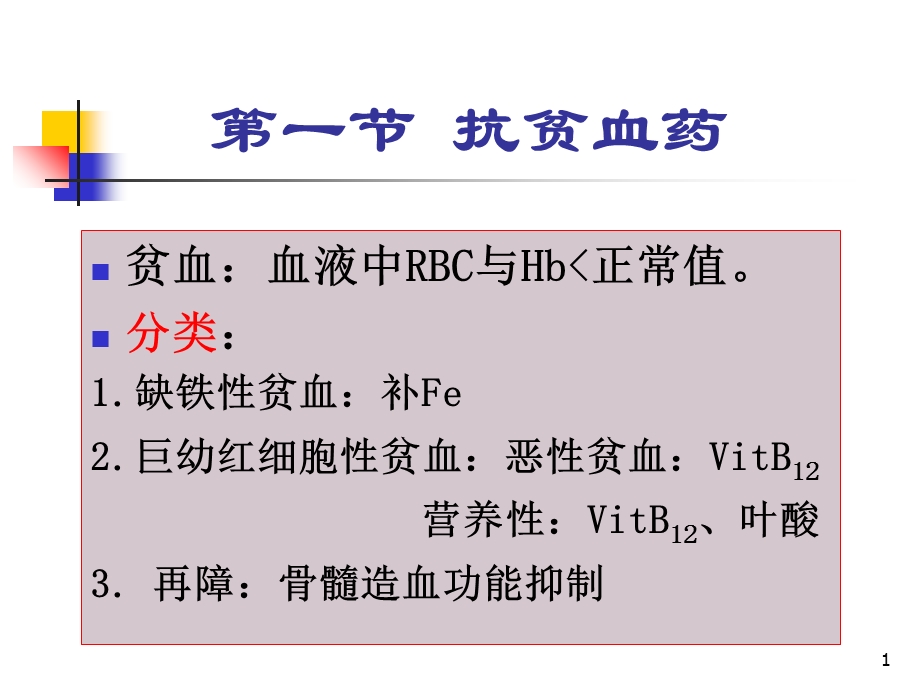 血液和造血系统药物文档资料.ppt_第1页