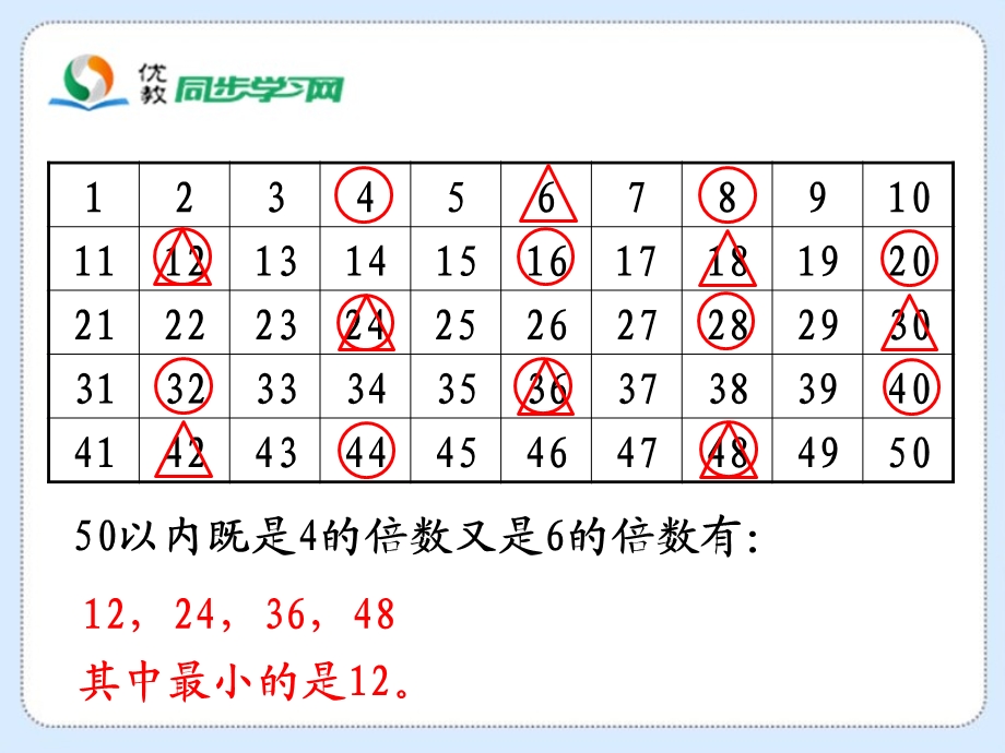 《找最小公倍数》教学课件.ppt_第3页