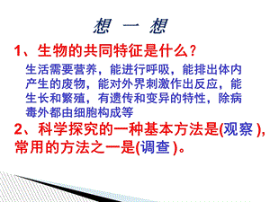 人教版生物七年级上册1.2.1生物与环境的关系课件(共37张PPT).ppt