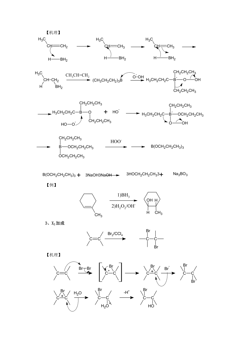 大学有机化学反应方程式总结（较全）.doc_第2页