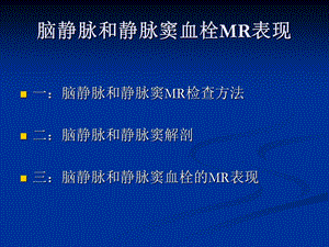 颅静脉系统会PPT文档资料.ppt