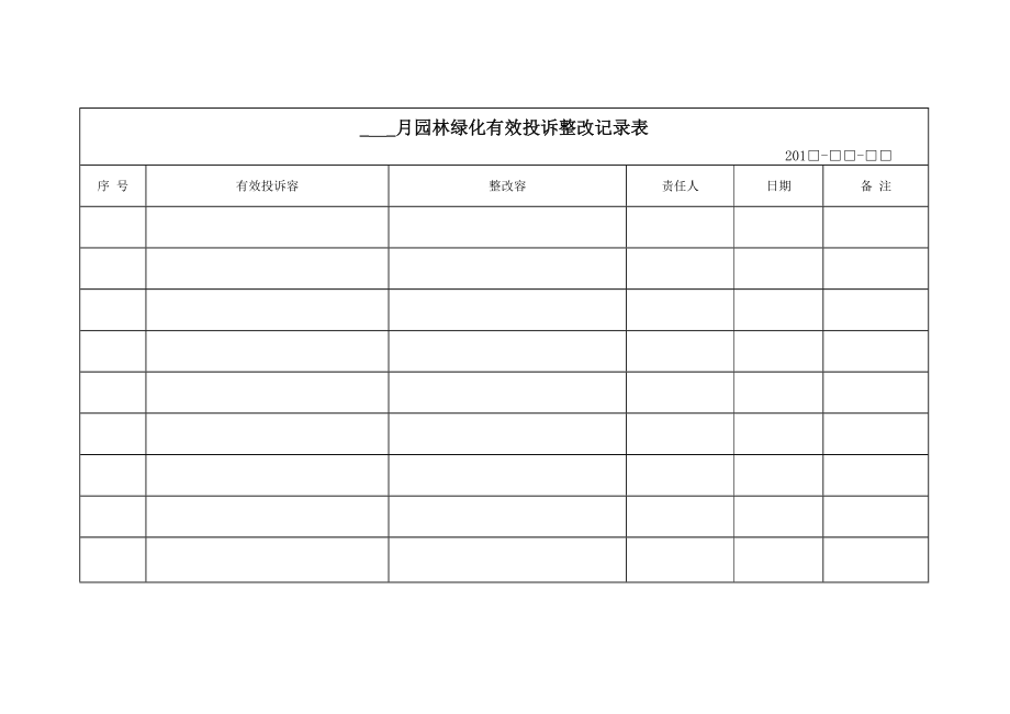 园林绿化台账模版.doc_第3页