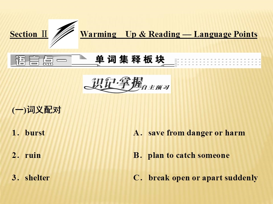 英语新学案同步人教必修一全国通用版课件：Unit4SectionⅡ　WarmingUpReading—LanguagePoints (共48张PPT).ppt_第1页