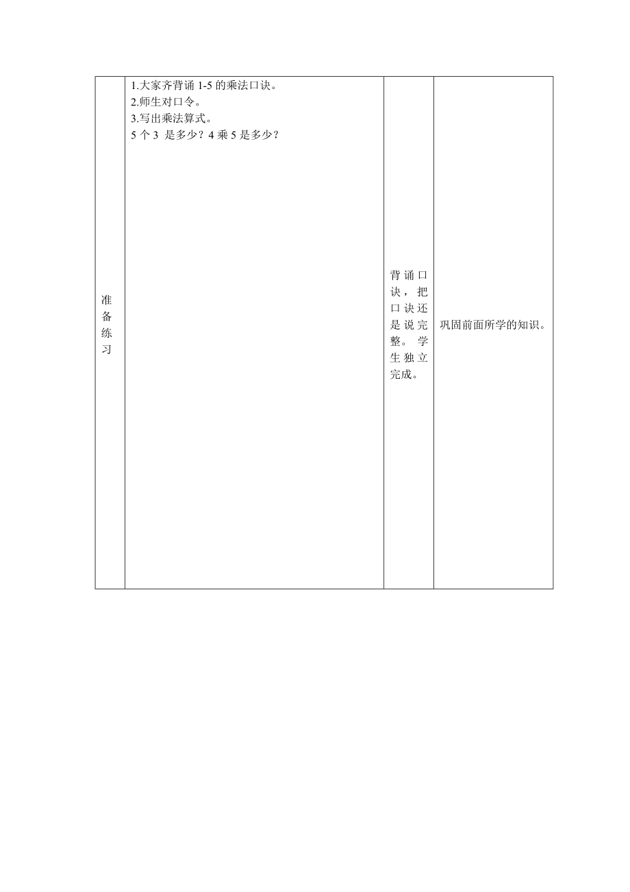 6的乘法口诀教学设计方案教学文档.doc_第3页