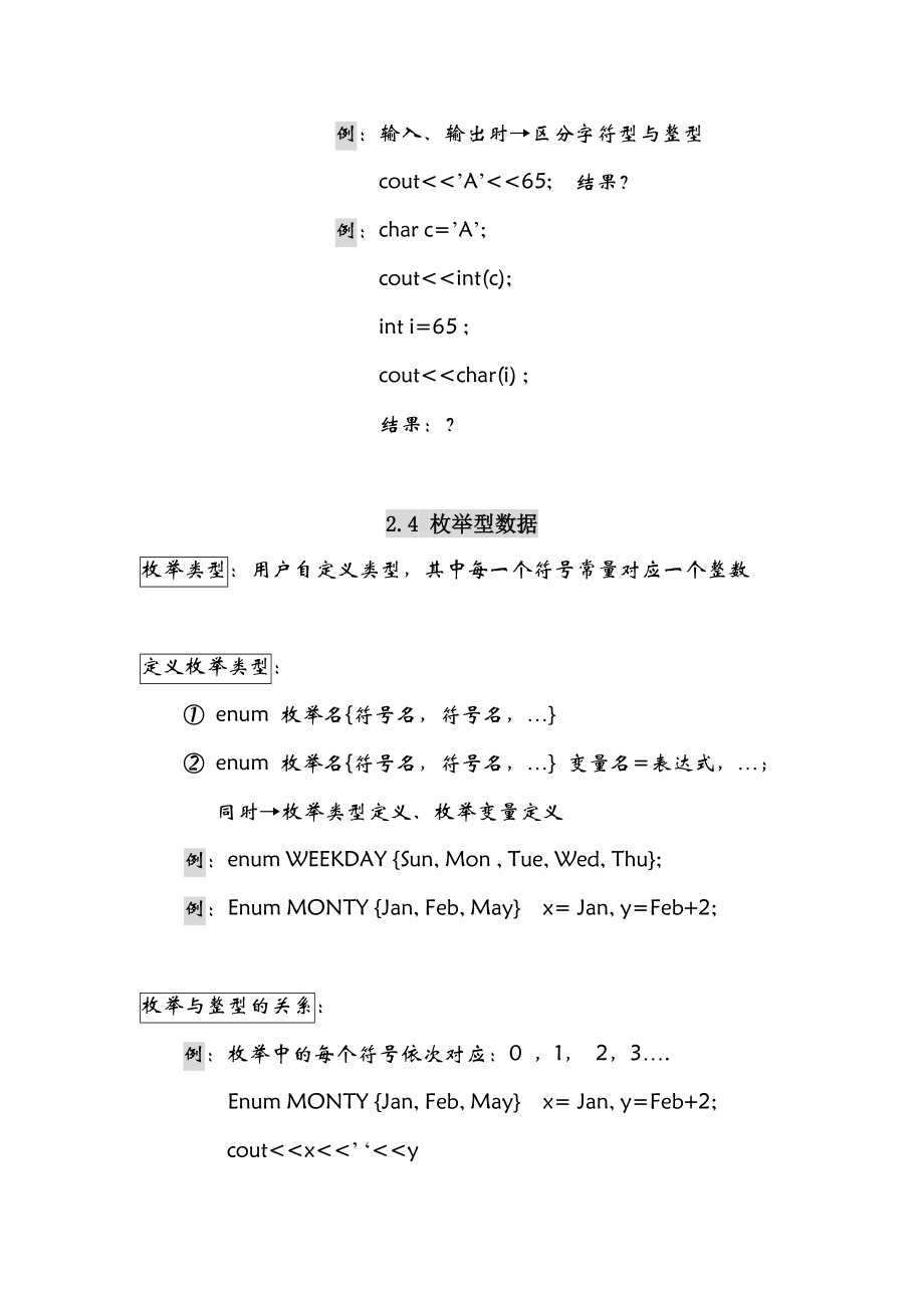 [计算机]面向对象程序设计技术第2章 基本数据类型与表达式.doc_第3页