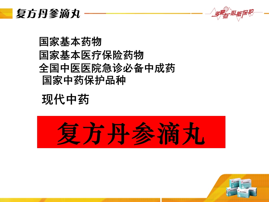 复方丹参滴丸产品介绍冠心病篇名师编辑PPT课件.ppt_第1页