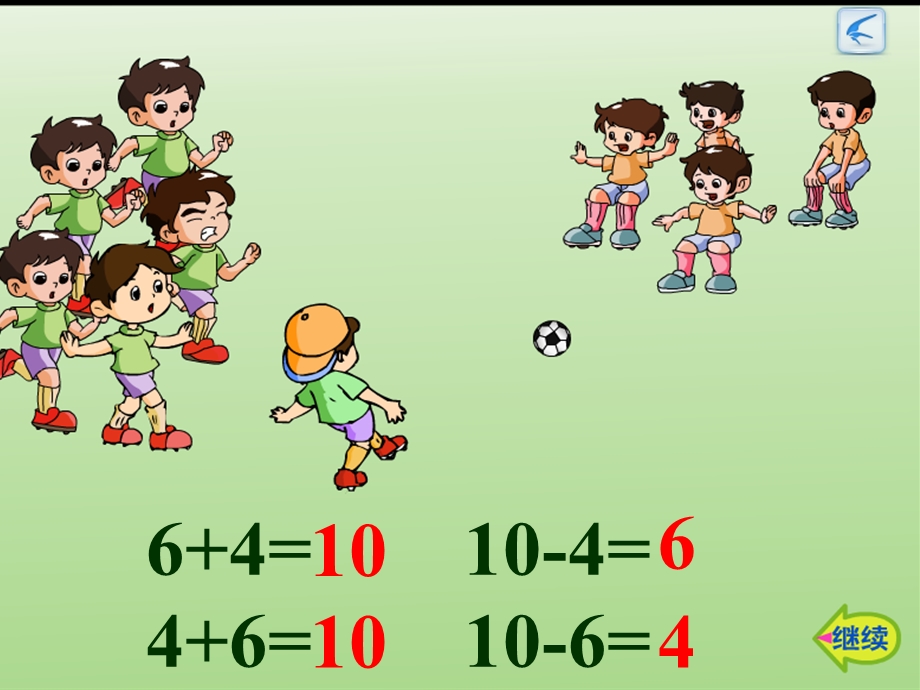 得数是10的加法和相应的减法苏教版一年级上册数学课件.ppt_第2页