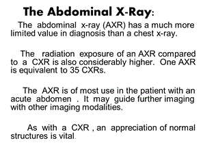 The Abdominal XRayNajran University Portal ：腹部X线纳季兰大学门户精选文档.ppt