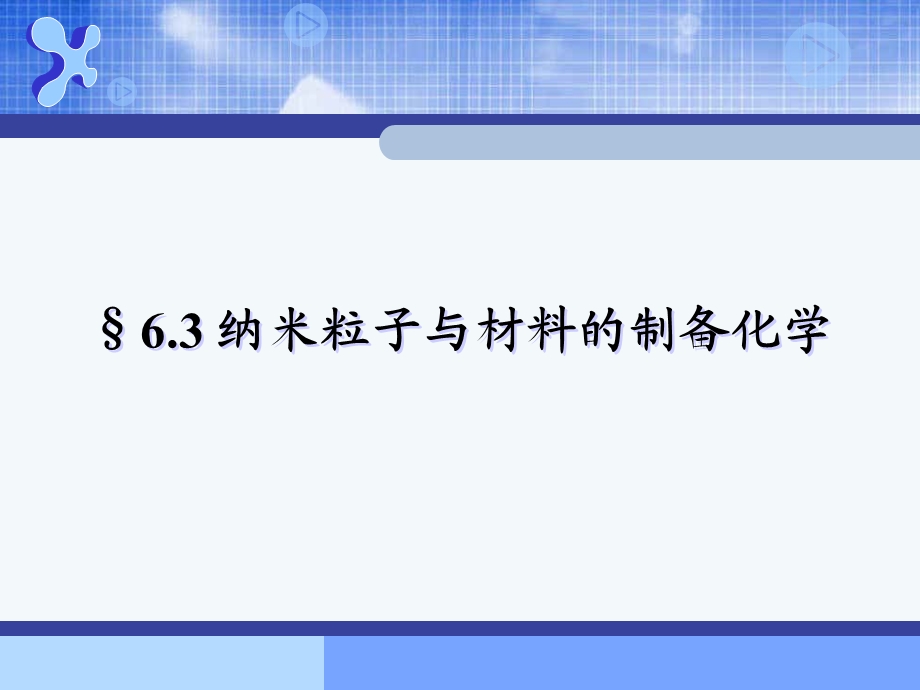 无机合成化学63纳米粒子与材料的制备化学名师编辑PPT课件.ppt_第1页