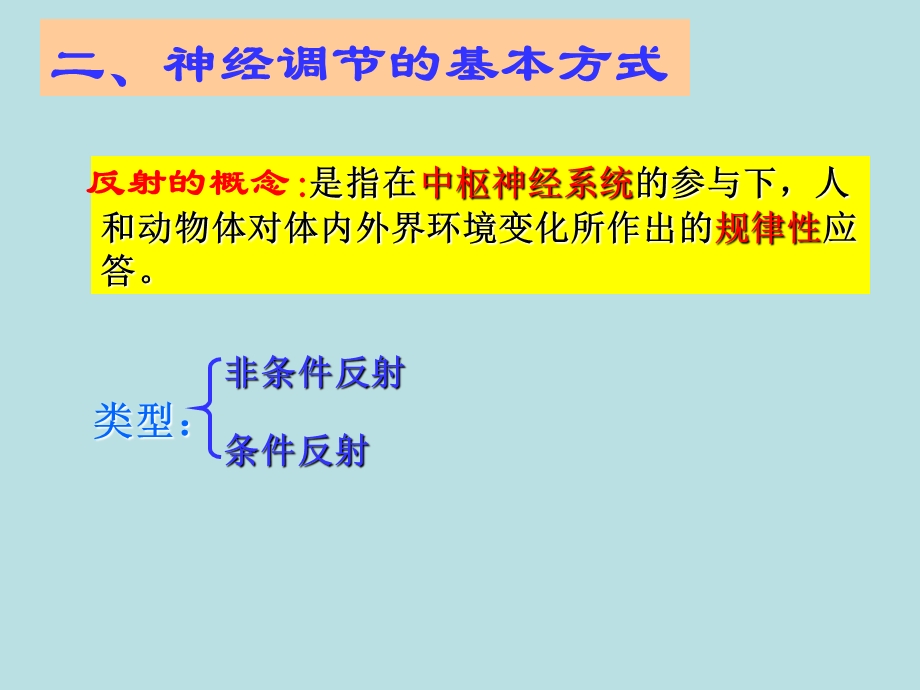 人教版教学教案云南省弥勒县庆来中学生物必修3 通过神经系统的调节1(课件)PPT文档.ppt_第2页