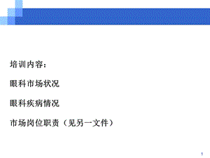 市场培训——眼科市场的现状与未来PPT文档.pptx