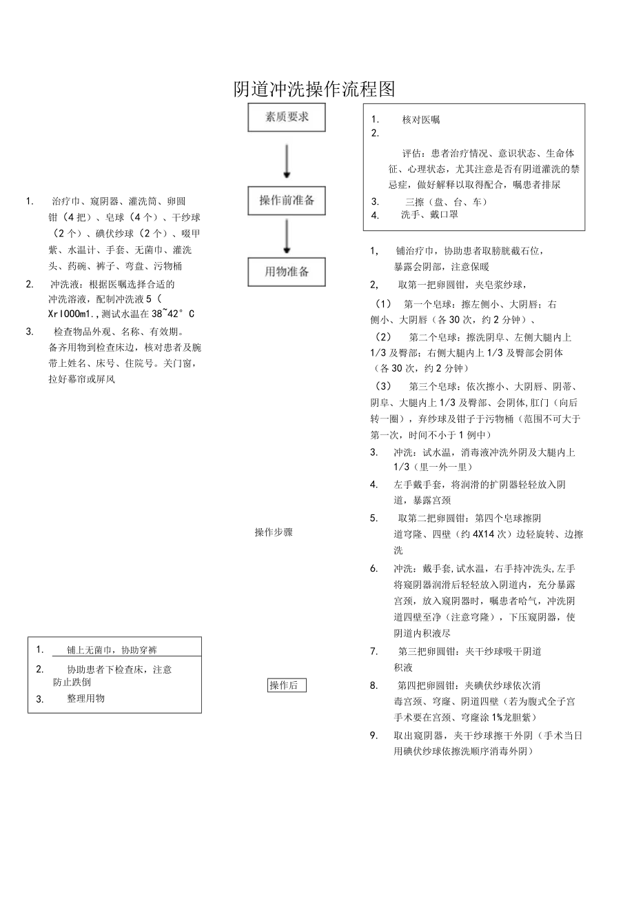 妇幼保健院阴道冲洗操作考核评分标准.docx_第2页