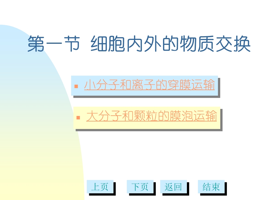 11第十章细胞的物质运输多媒体文档资料.ppt_第1页